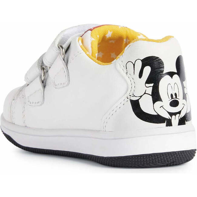 New Flick Mickey Velcro Sneakers, White - Sneakers - 4