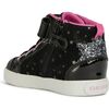 Kilwi Neon Bolt High Top Sneakers, Black - Sneakers - 4