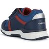 Pyrip Velcro Sneakers, Navy - Sneakers - 4 - thumbnail