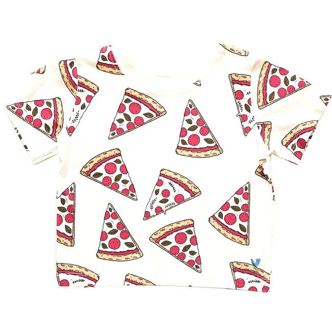 Kids Organic Tee, Pizza Party