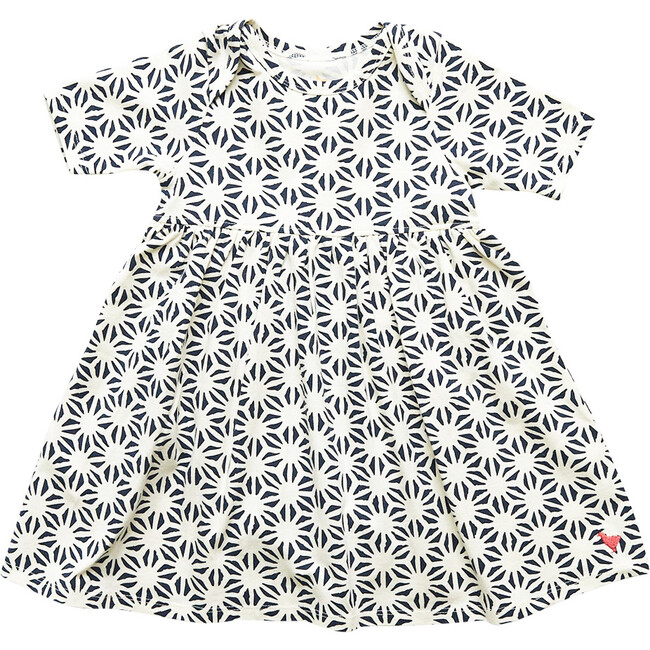 Baby Organic Steph Bodysuit Dress, Mosaic - Dresses - 1