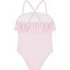 Girls Rainbow Swim Suit, Rainbow - One Pieces - 2
