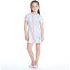 Girls Rainbow Jersey Dress, Rainbow - Dresses - 2