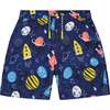 Boys Astronaut Surfer Swim Set, Blue - Rash Guards - 4
