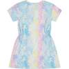 Girls Rainbow Jersey Dress, Rainbow - Dresses - 3