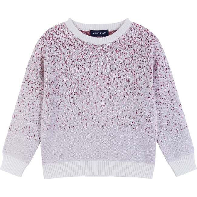 Girls Pink Ombre Sweater Set, Pink - Mixed Apparel Set - 3