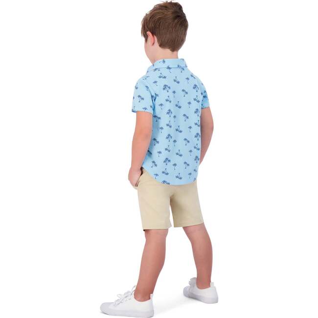 Boys 3-Piece Buttondown Set, Light Blue - Mixed Apparel Set - 7