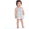 Baby Girls Tropical Ruffle Dress Set, Pink - Mixed Apparel Set - 2