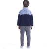 Boys Navy Sherpa Jacket, Navy - Jackets - 3