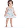 Baby Girls Tropical Ruffle Dress Set, Pink - Mixed Apparel Set - 4