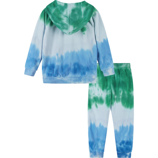 Tie Dye Hoodie Set, Green - Mixed Apparel Set - 4