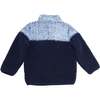 Boys Navy Sherpa Jacket, Navy - Jackets - 5