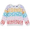 Baby Girls Colorful Hearts Sweater Set, White - Mixed Apparel Set - 3