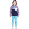 Girls Purple Sherpa Pocket Jacket, Purple - Jackets - 2