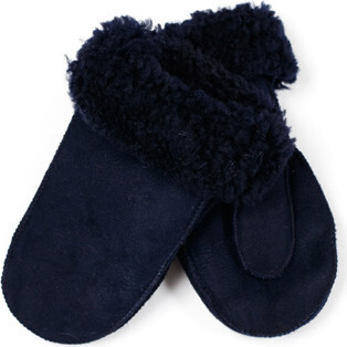 Sheep Mitts For Kids, Navy