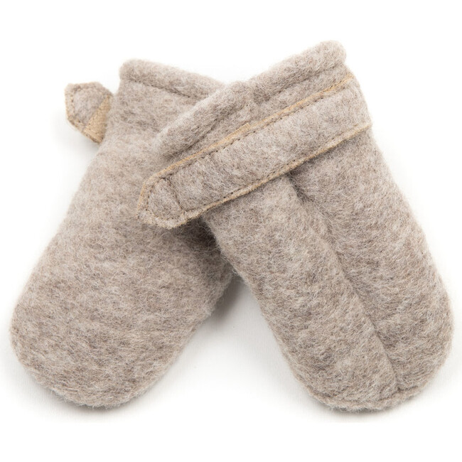 Poohfy Baby Mitts Wool Camel