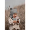 Teddy Balaclava In Cotton Fleece, Camel - Hats - 2