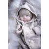 Elf Baby Suit In Wool Fleece, Camel - Onesies - 2