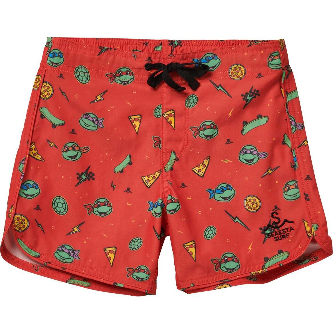 X Teenage Mutant Ninja Turtles® Turtle Power Boardshorts, Raph Red - Swim Trunks - 1