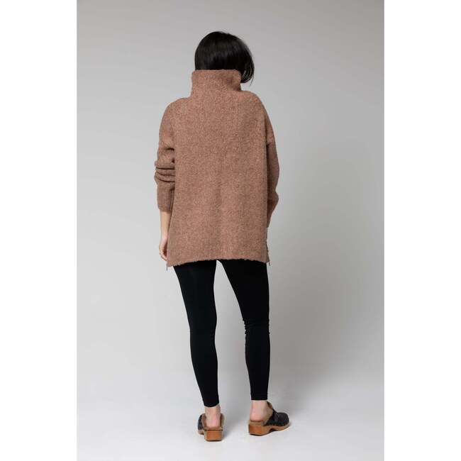 Women's Lia Sweater, Mocha - Sweaters - 4