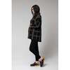 Women's Lia Sweater, Black Windowpane - Sweaters - 4