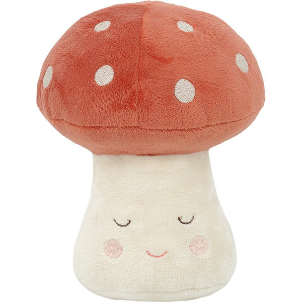 Red Mushroom Chime Toy, Red