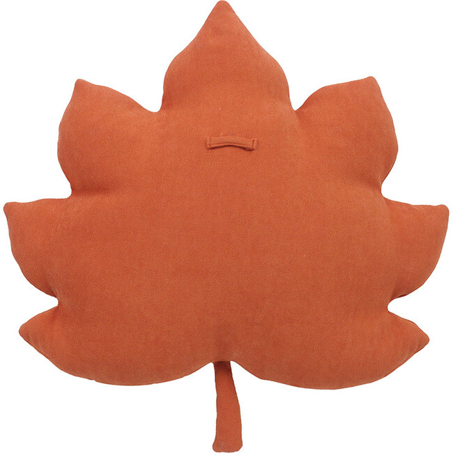 Maple Leaf Accent Decor Plush, Orange - Plush - 2