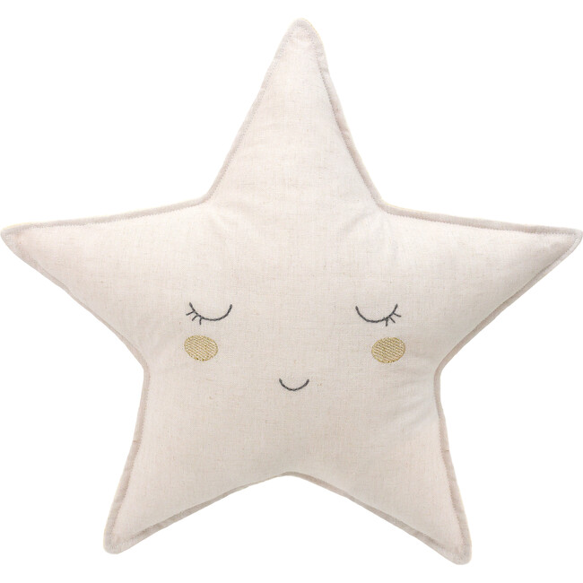 Shining Star Decor Accent, Linen - Accents - 1