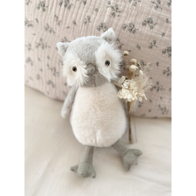 Oliver the Owl, Gray - Plush - 2