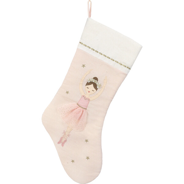 Ballerina Stocking, Pink - MON AMI Stockings | Maisonette