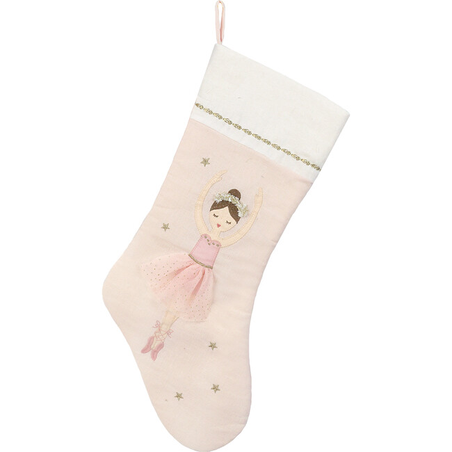 Ballerina Stocking, Pink - Stockings - 1