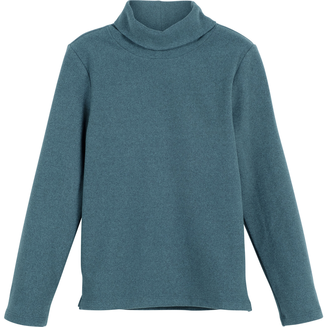 Kennedy Cozy Turtle Neck, Dusty Blue Slate - Maison Me Tops