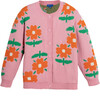 Women's Helen Sweater, Dusty Pink Floral - Sweaters - 1 - thumbnail