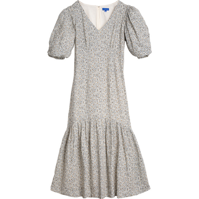 Women's Abigail Dress, Retro Bell Floral - Dresses - 1