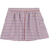 Josie Skirt, Violet Check - Skirts - 1 - thumbnail