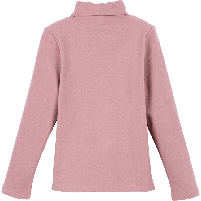 Kennedy Cozy Turtle Neck, Dusty Mauve - Shirts - 3
