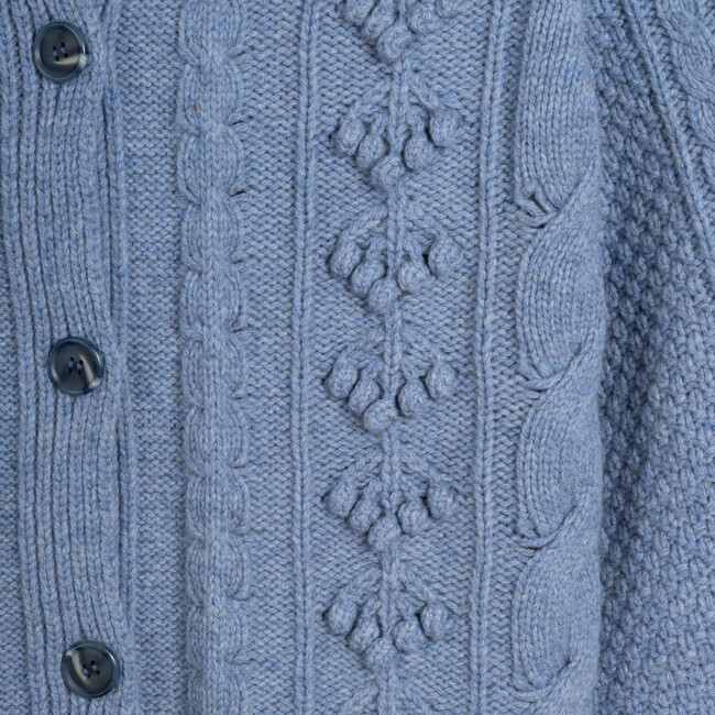 Women's Avery Cardigan, Denim Blue - Sweaters - 3