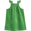 Delphine Dress, Green Velvet - Dresses - 1 - thumbnail