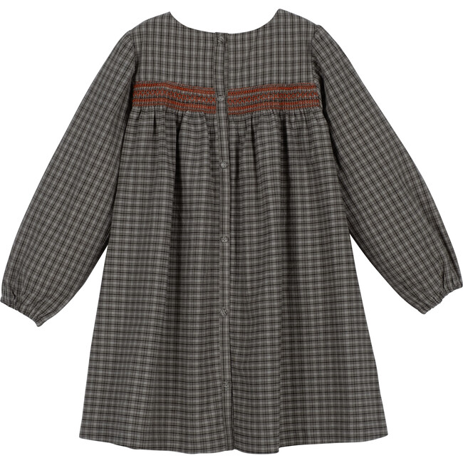 Jenny Dress, Sage Check - Dresses - 3