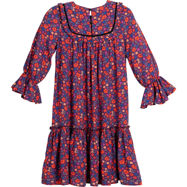 Gia Dress, Purple Multi Floral - Dresses - 3