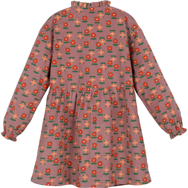 Gina Dress, Dusty Pink Floral - Dresses - 3