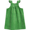 Delphine Dress, Green Velvet - Dresses - 2