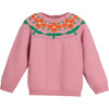 Delilah Sweater, Dusty Pink Floral - Sweaters - 3