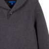 Brooks Collared Sweatshirt, Charcoal - Sweatshirts - 2