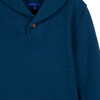 Brooks Collared Sweatshirt, Storm Blue - Sweatshirts - 2