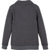 Brooks Collared Sweatshirt, Charcoal - Sweatshirts - 3