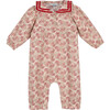 Baby Lillian Bubble, Cream & Pink Floral - One Pieces - 1 - thumbnail