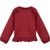 Liz Sweatshirt, Berry - Sweatshirts - 1 - thumbnail