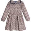 Lindsey Dress, Lavender & Cream Floral - Dresses - 1 - thumbnail