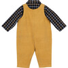 Baby Andrew Set, Workwear Tan & Plaid - Mixed Apparel Set - 2 - thumbnail